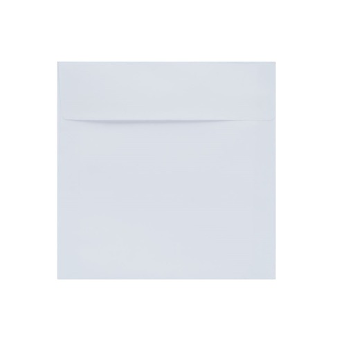Koperty kwadratowe K4 HK ozdobne Białe grube-120gsm 50szt