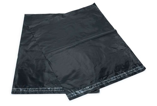 Koperty foliowe 400x500mm CZARNE FB06 - 50 szt.