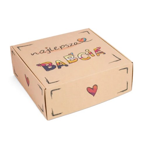 Karton wukrojnikowy 300x300x110 BABCIA