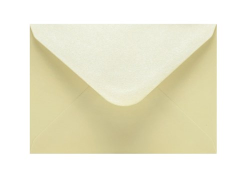 Koperty na zaproszenia C6, Perłowy Beż, 120gsm, 50 sztuk