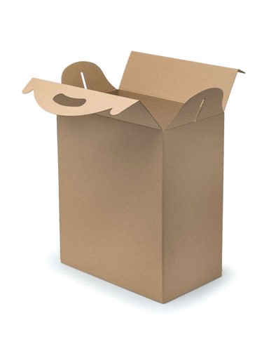 Pudełko fasonowe F217 300x180x350mm EKO Brąz