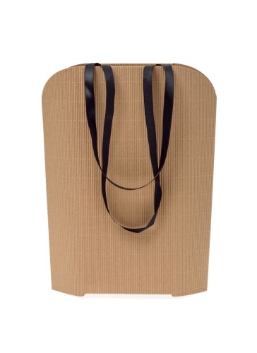 Torba z Tektury Karbowanej Wstążka