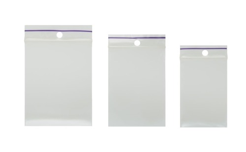 Torebka strunowa BIAŁA 60x80mm/0,050mm 100szt