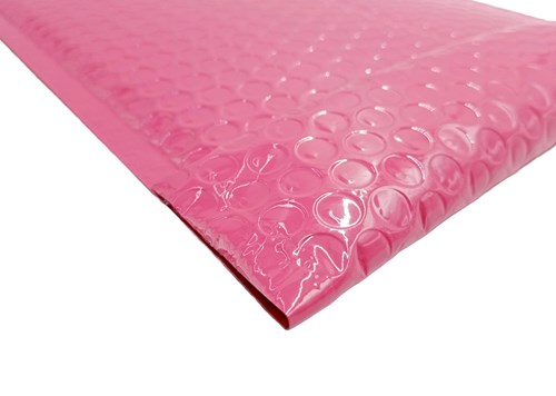 Koperta bąbelkowa Metaliczna 180x250mm Różowa