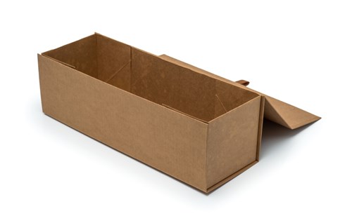 Pudełko na szampana KRAFT 410x130x120mm (zewn.) MAGNES