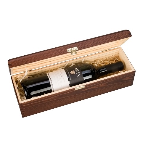 Drewniane pudełko na wino K-981 EX