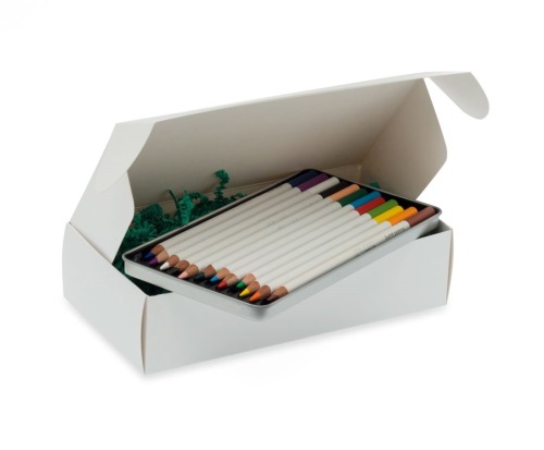 Pudełko Laminowane 200x100x50mm Białe F427