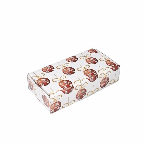 Pudełko ozdobne 200x100x50mm F426 Bombki