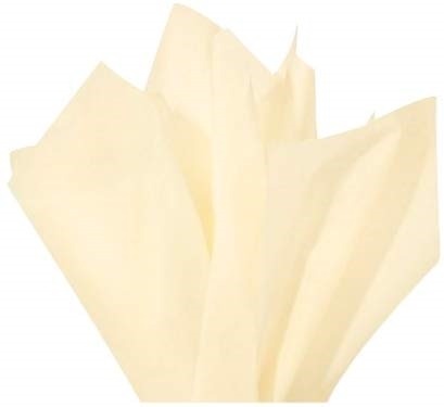 Bibuła do pakowania 50x70cm Ecru - 500 arkuszy