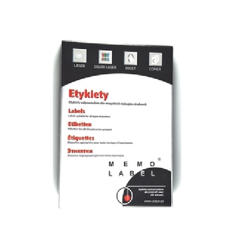 Etykiety A4 "33" - 100ark.- 70x25.4mm