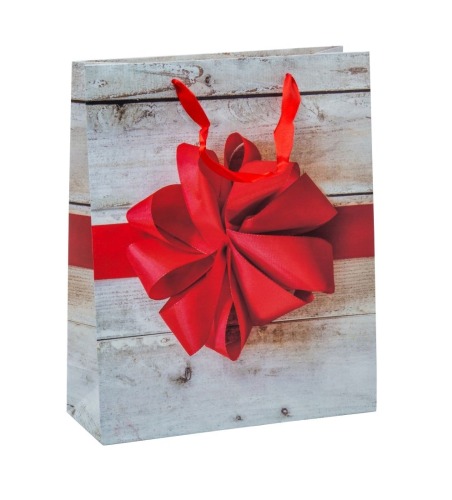 Torba Lux Duża A4 Kokarda na deskach - 12 szt.