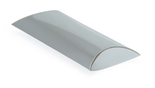Pudełko Laminowane Poduszka 250x165x50 Srebrne