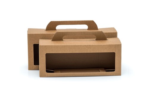 Pudełko karbowane na 3 słoiki 265x87x97mm