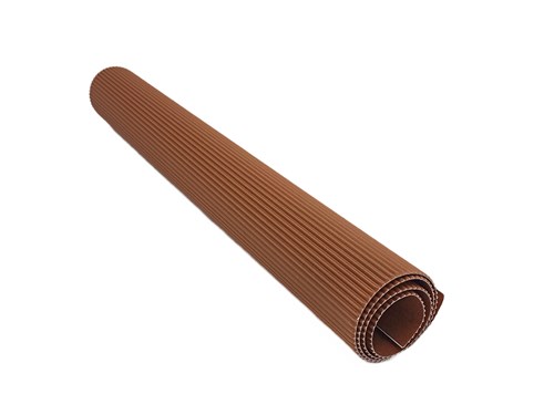 Tektura Falista Ozdobna Brązowa B2 50x70 TF-763