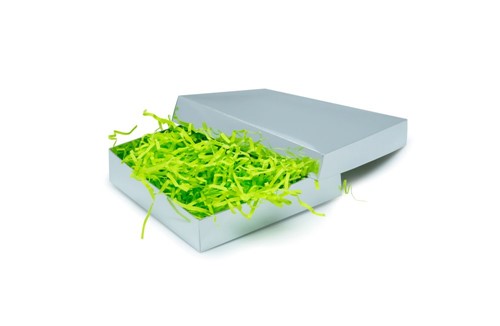 Pudełko Laminowane 180x180x40mm Srebrne