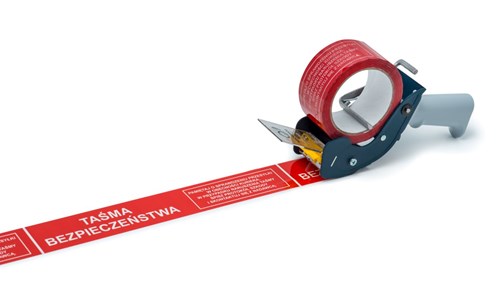 Taśma Bezpieczeństwa Czerwona 72yd/48mm