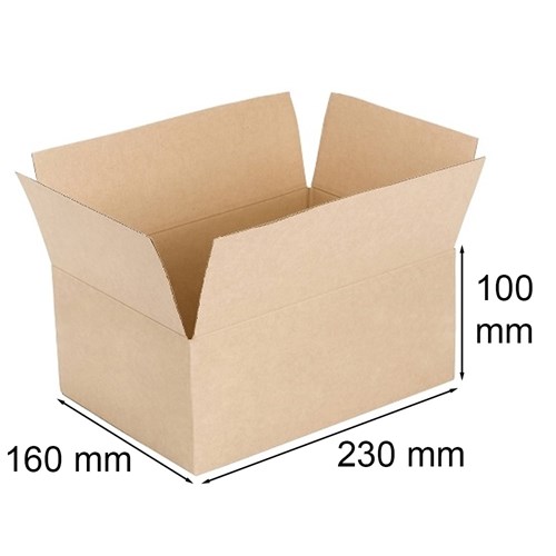 Opakowanie klapowe 230x160x100mm - A5