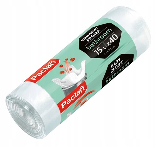 Paclan worki łazienkowe TT zapachowe 15L 40 szt.