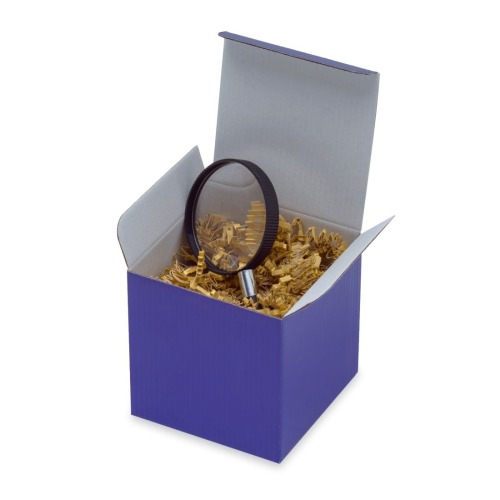 Karton wykrojnikowy 100x100x100mm F211 Granat