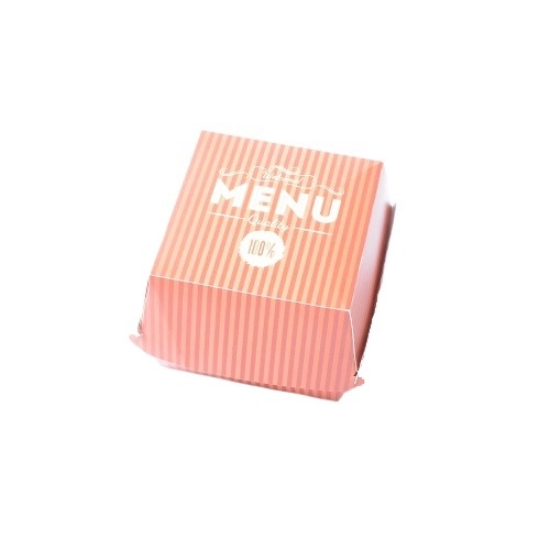 Burger Box Czerwony M 50szt.