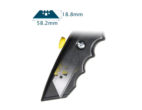 Nożyk z wysuwanym ostrzem 19mm HP-HD9