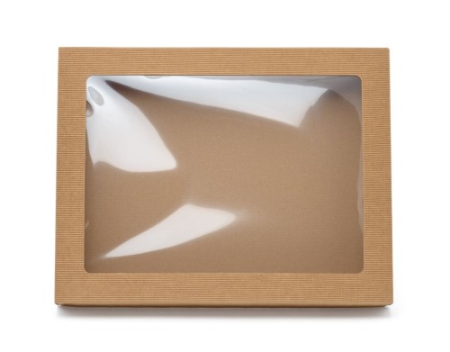 Pudełko karbowane z oknem 450x350x70mm A3