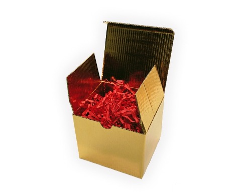 Karton wykrojnikowy 120x105x98mm F211 - Złoty