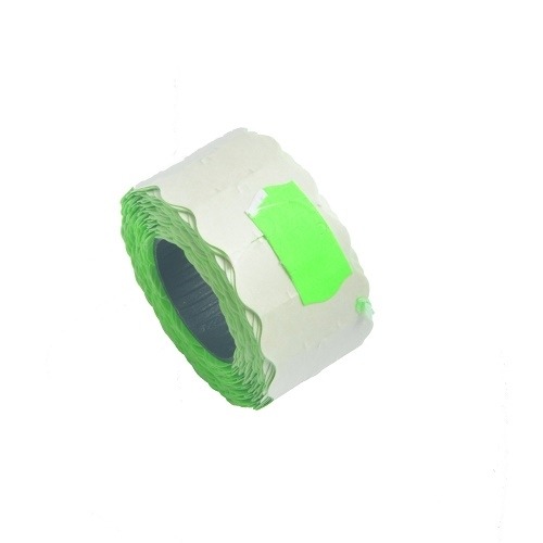 Metki do metkownic I rzędowych fala zielone 26x12