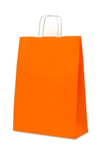 Torba Na Prezenty Pomarańczowa