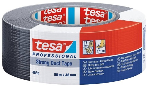 Taśma Naprawcza DuctTape TESA CZARNA 48mm/50