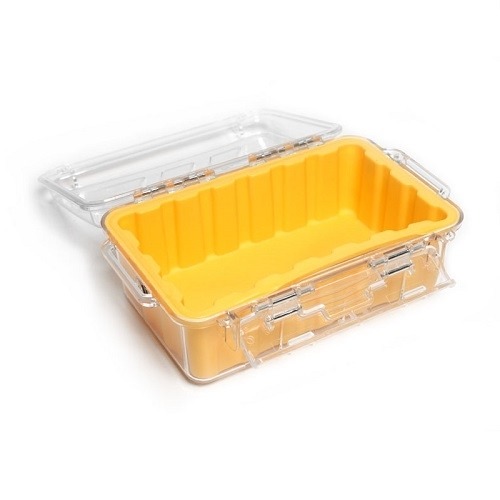 Pudełko BoxCase BC161 160x100x70mm żółte