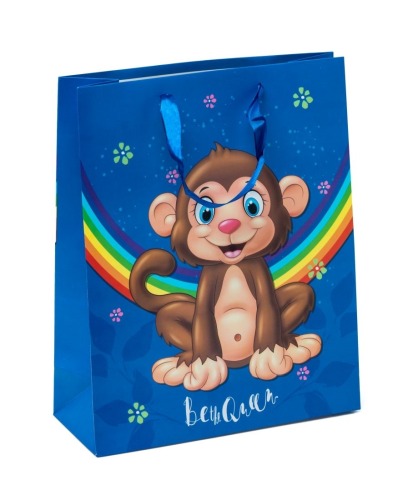 Torba Lux 210 g A4  Dzieci tęcza A4 12 szt.