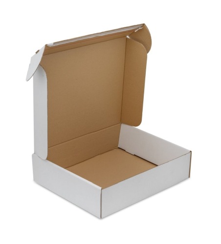 Karton wykrojnikowy 485x410x120mm F427 Biały