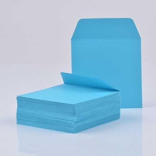 Koperty CD Niebieskie 125x125mm 50szt