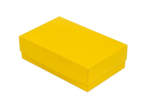 Opakowanie ozdobne L 255x160x75mm Żółte