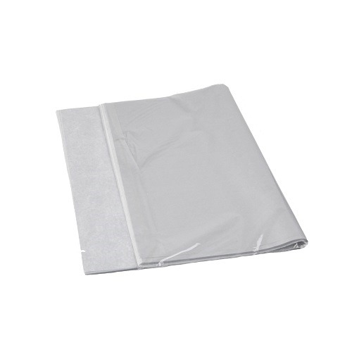 Bibuła Kolorowa 50x70cm Srebrna - 100 arkuszy