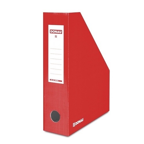 Pojemnik na dokumenty lakierowany A4/80 Czerwony