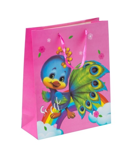 Torba Lux 210 g A4  Dzieci tęcza A4 12 szt.