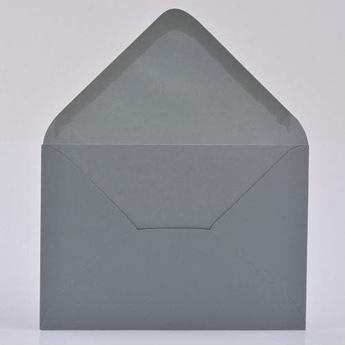 Koperty Ozdobne Szare C6 100g 50szt.