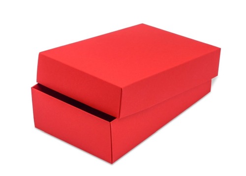 Pudełka ozdobne L 255x160x75mm Czerwone