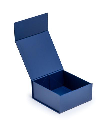 Pudełko Magnetyczne Granatowe 200x200x90mm Prezentowe Na Magnes