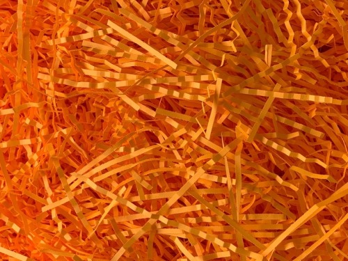 Wypełniacz papierowy PakPak Pomarańczowy NEON 1kg