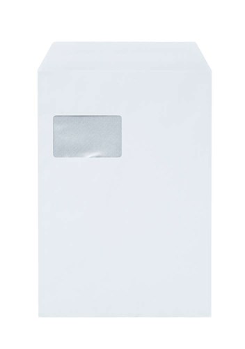 Koperty płaskie C4 HK białe z oknem