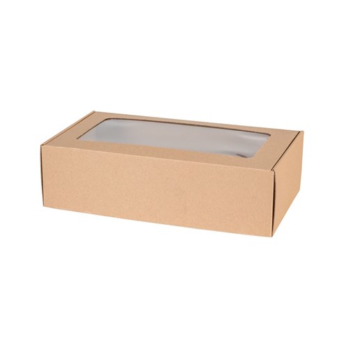 Pudełko ozdobne EKO z oknem 350x200x100mm