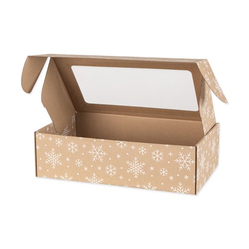 Pudełko świąteczne 350x200x100mm EKO Śnieżki F427