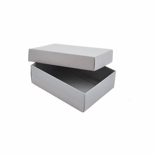Pudełko ozdobne M 186x130x60mm Szare