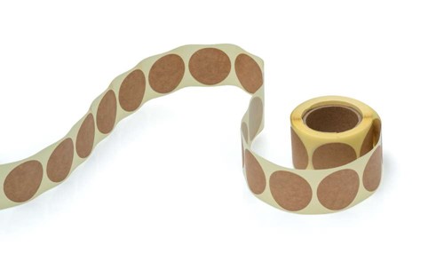 Naklejki okrągłe EKO KRAFT Fi40mm 250szt