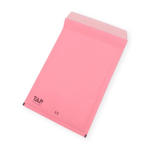 Koperty bąbelkowe różowe D14 100szt