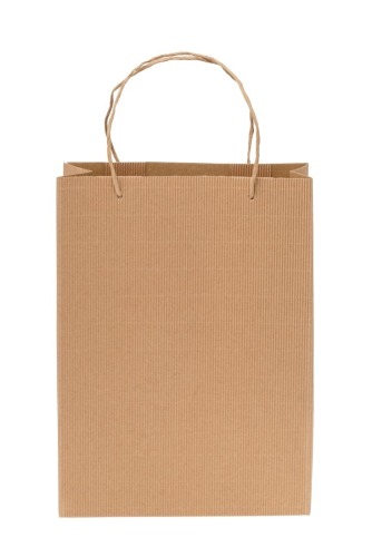 Torba z Tektury Karbowanej Sznurek