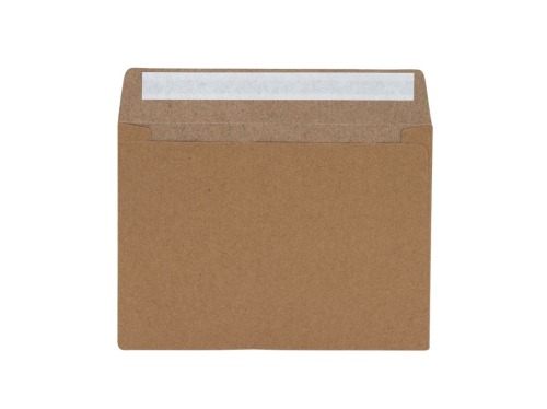 Koperty na zaproszenia C6 HK/ Brązowe / 120g 50szt